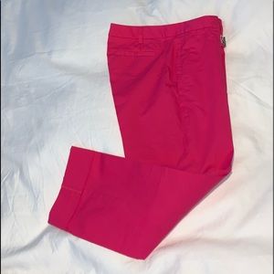 Michael Kors Hot pink crop pants